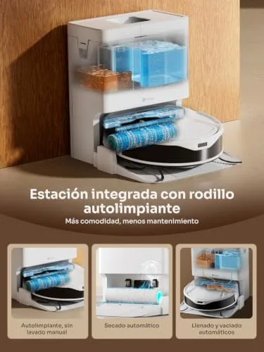 Lefant ▫️ M210 Omni — Aspirador e esfregador de chão robótico, 20 000 Pa, sem emaranhamentos 7