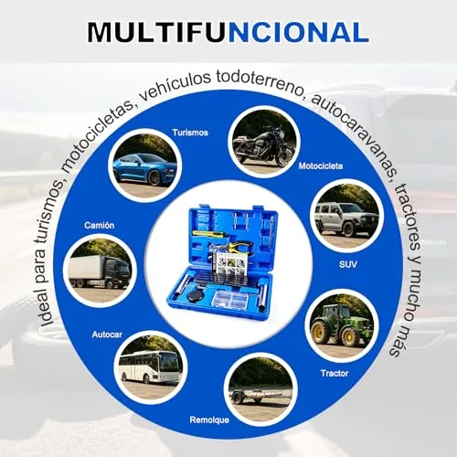 THCTYRP ▫️ Kit de reparação de pneus de 68 peças, universal 5