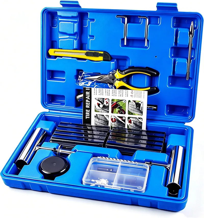 THCTYRP ▫️ Kit de reparação de pneus de 68 peças, universal