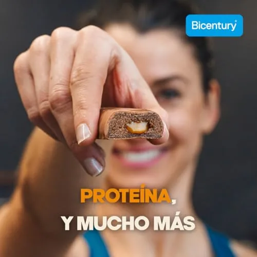 Bicentury ▫️ Barras Proteicas Choco Brownie 20 g de proteína | Embalagem de 12 barras | Sem açúcares adicionados | Rico em fibra | Snack fitness rico em proteínas 5