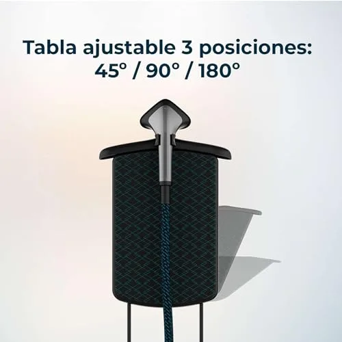 Cecotec ▫️ Centro de Engomagem Vertical IronHero 2000 Vertical Station. 2000, Tabuleiro com 3 posições (25º, 90º e 180º), Vapor contínuo 47 g/min, Aquecimento em 35 segundos, 5 programas, Reservatório de 1,7 L 3