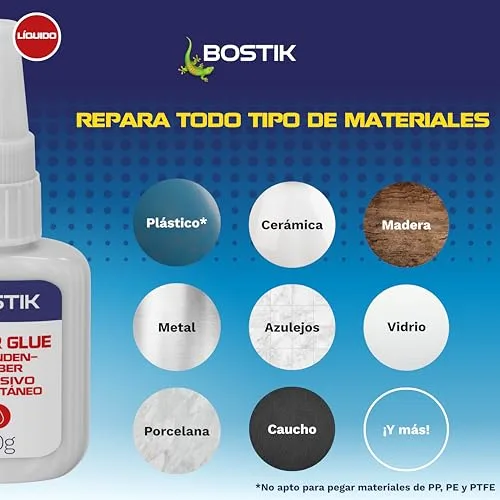 Bostik ▫️ Cola instantânea líquida 50 g 4