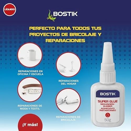 Bostik ▫️ Cola instantânea líquida 50 g 5