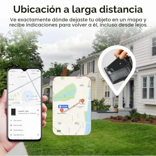 Ajblg ▫️ 2026 Bluetooth 5.4 (apenas Android) Cartão de Rastreador Inteligente para Carteira, Conjunto de 2, 2,5 mm 5