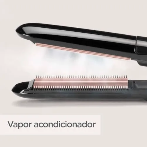 BaByliss ▫️ Steam Smooth - Alisador de cabelo, preto 2