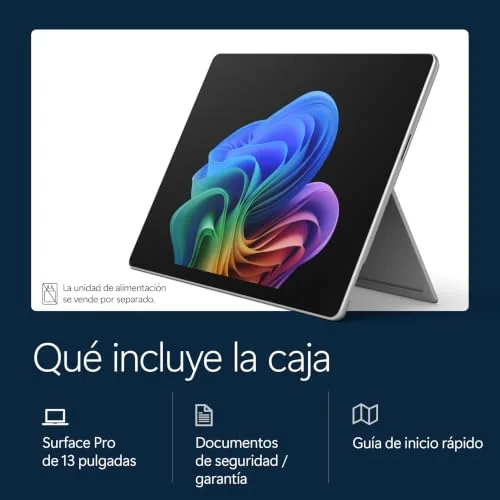 Microsoft ▫️ Surface Pro, 13" | Snapdragon X2 Elite | 16 GB de RAM, SSD de 1 TB 6
