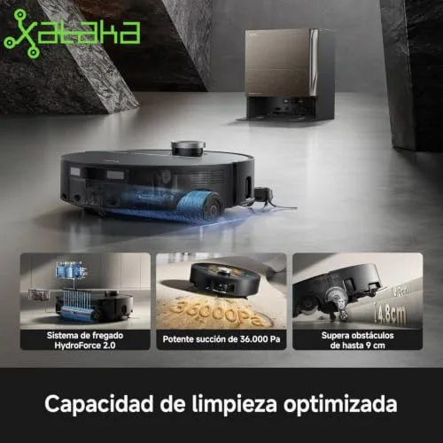 MOVA ▫️ Z70 Ultra Roller Complete, Aspirador Robô, Preto 2