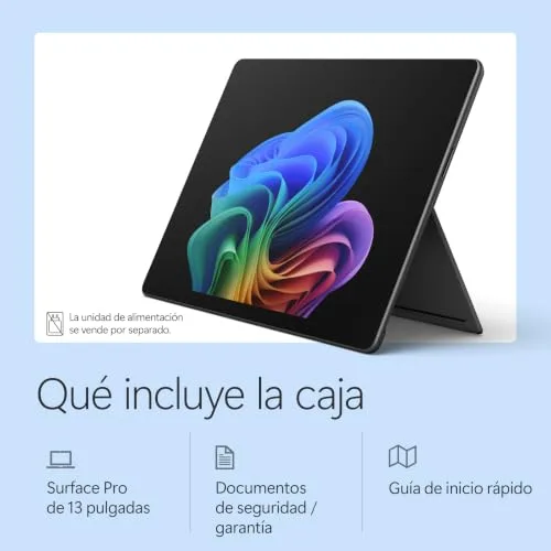 Microsoft ▫️ Surface Pro, 13" | Snapdragon X2 Plus | 16 GB de RAM, 512 GB de SSD 6