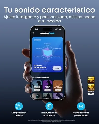 Soundcore ▫️ Anker Liberty 5 Pro: Auscultadores sem fios Bluetooth com IA 5