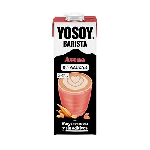 YOSOY ▫️ Bebida Vegetal de Aveia Barista sem Açúcar - especial para café, embalagem de 6 x 1 L 3