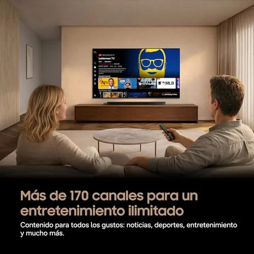 Samsung ▫️ Televisão Mini LED M72H de 50" 4K Smart TV com IA 5