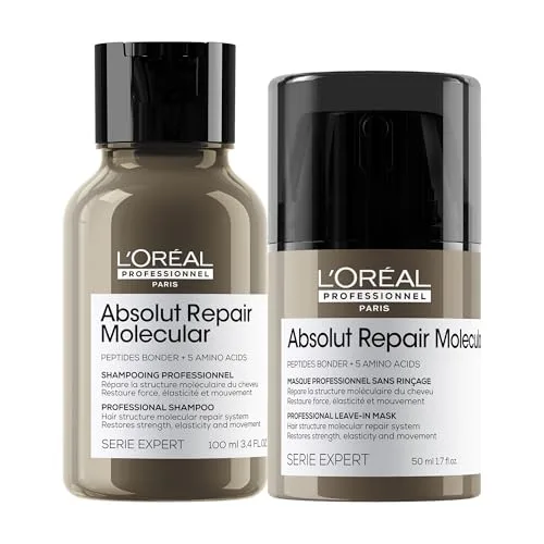 L'Oréal Professionnel Paris ▫️ Conjunto de viagem L'Oréal Professionnel Absolut Repair Molecular para cabelos danificados 2