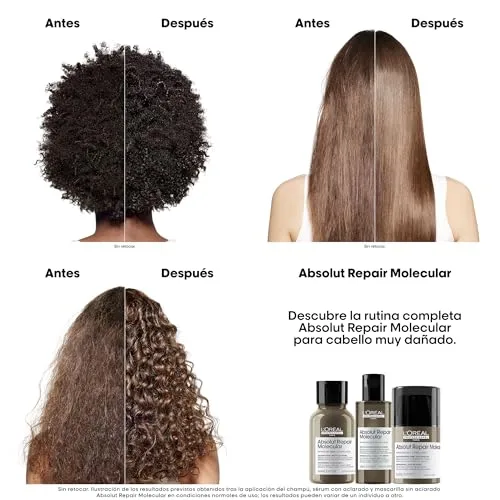 L'Oréal Professionnel Paris ▫️ Conjunto de viagem L'Oréal Professionnel Absolut Repair Molecular para cabelos danificados 4