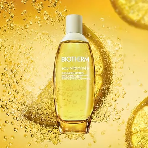 Biotherm ▫️ Eau Vitaminée Impulsion Citron, Bruma corporal cítrica, 100 ml 3