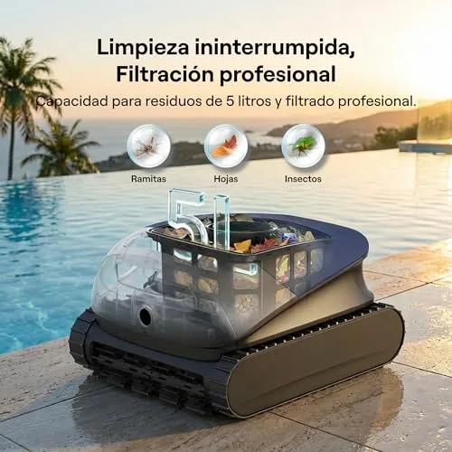 Beatbot ▫️ Sora 10 – Limpador de piscinas, paredes, flutuante, azul marinho 6