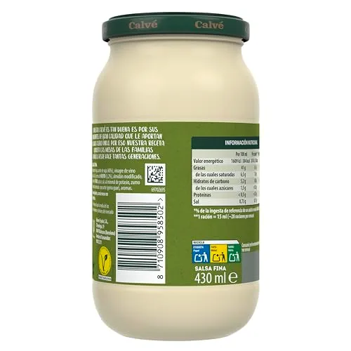 Calvé ▫️ Maionese caseira frasco de 430 ml (pacote de 3) 4