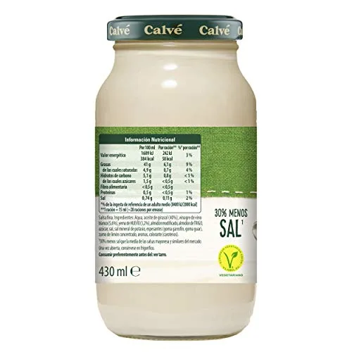 Calvé ▫️ Maionese caseira frasco de 430 ml (pacote de 3) 6