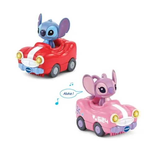 VTech ▫️ Tut Tut Bolides Stitch - Veículos 2