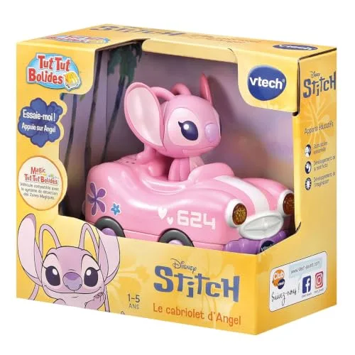 VTech ▫️ Tut Tut Bolides Stitch - Veículos 7