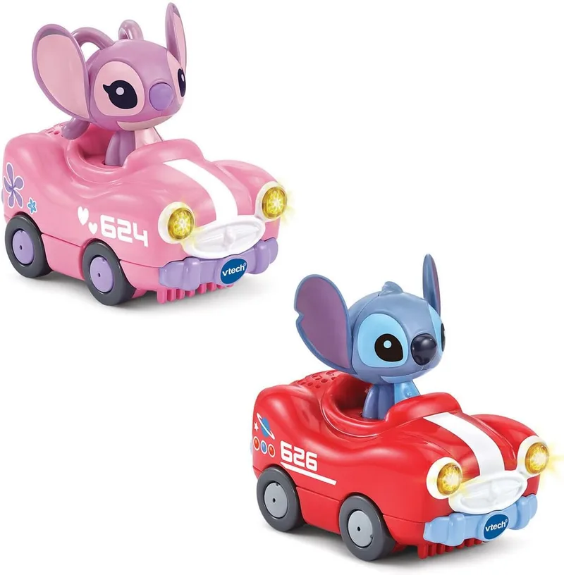 VTech ▫️ Tut Tut Bolides Stitch - Veículos