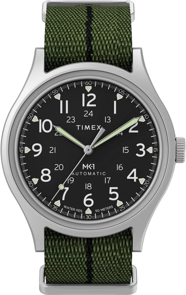 Timex ▫️ Relógio para homem MK1 militar automático