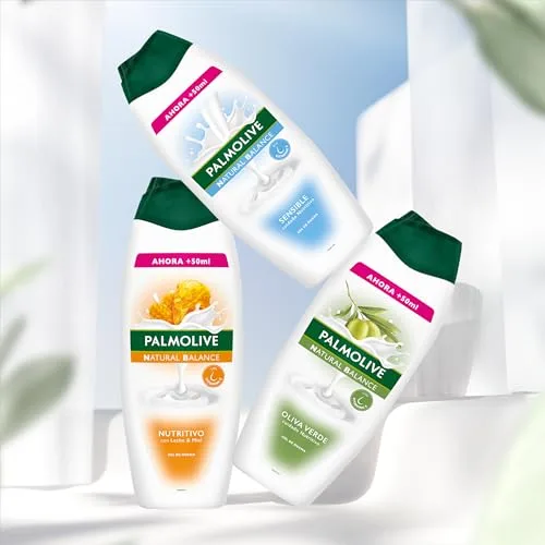 Palmolive ▫️ Natural Balance, Gel de Banho com Leite de Amêndoa, 12x600 ml 7