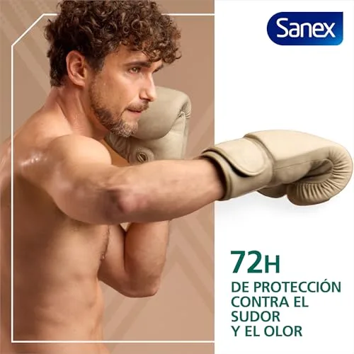 Sanex ▫️ Men Fresh Protect, Desodorizante Antitranspirante Roll-On para Homem, 6x50 ml 5