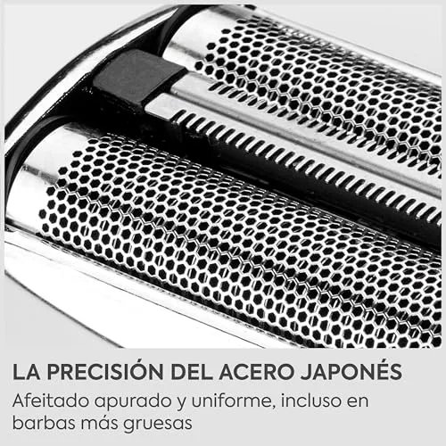 BaByliss ▫️ Máquina de barbear Super-X de lâmina dupla para homem – Acabamento ultra suave, lâmina dupla em aço japonês, sem fios com bateria de iões de lítio, Wet & Dry IPX7, recarregável por USB-C, FS996DE 2