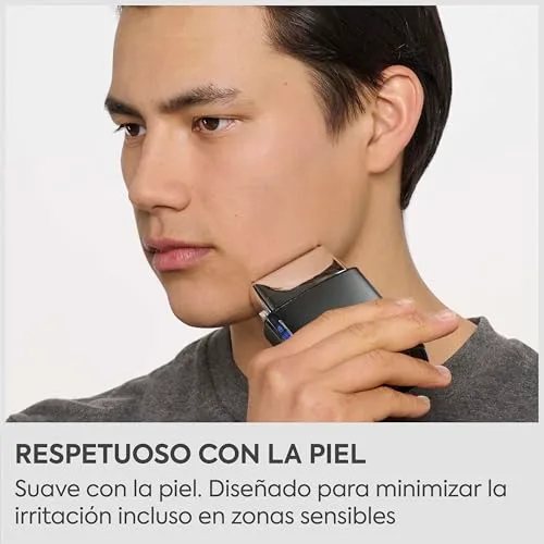 BaByliss ▫️ Máquina de barbear Super-X de lâmina dupla para homem – Acabamento ultra suave, lâmina dupla em aço japonês, sem fios com bateria de iões de lítio, Wet & Dry IPX7, recarregável por USB-C, FS996DE 3
