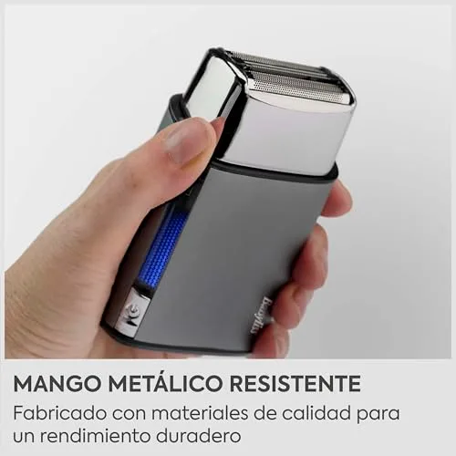 BaByliss ▫️ Máquina de barbear Super-X de lâmina dupla para homem – Acabamento ultra suave, lâmina dupla em aço japonês, sem fios com bateria de iões de lítio, Wet & Dry IPX7, recarregável por USB-C, FS996DE 4