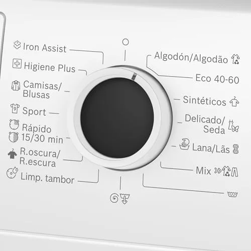 Bosch ▫️ Máquina de lavar roupa, Série 4, 8 kg, Iron Assist, branco, WAN24280ES 4