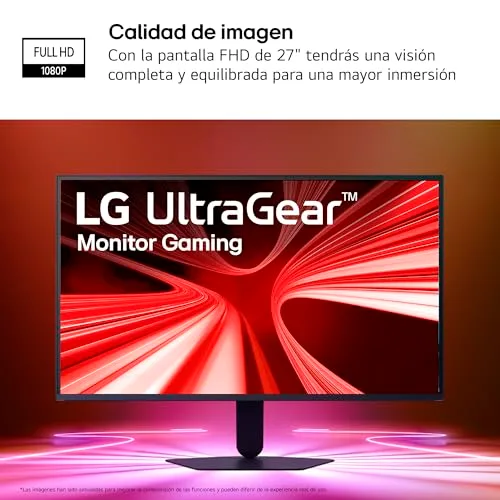 LG ▫️ Monitor de jogos Ultragear 27G523B-B - 27'', IPS, Preto 3