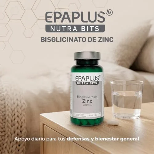 EPAPLUS ▫️ Bisglicinato de zinco 100 cápsulas de 15 mg Imunidade Alta absorção 2