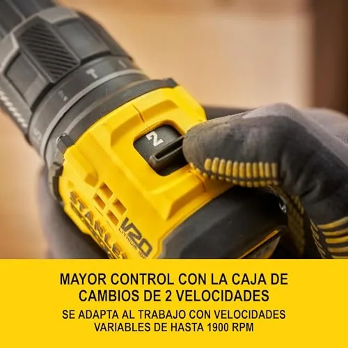 STANLEY ▫️ V20 Martelo perfurador sem escovas, SFMCD716D2T-QW 5
