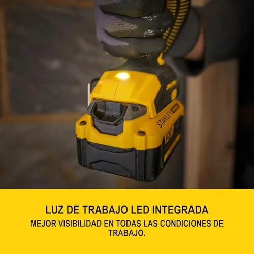 STANLEY ▫️ V20 Martelo perfurador sem escovas, SFMCD716D2T-QW 7