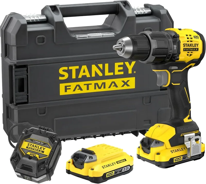 STANLEY ▫️ V20 Martelo perfurador sem escovas, SFMCD716D2T-QW
