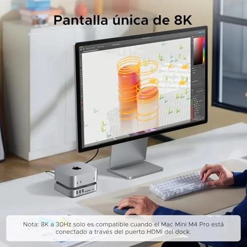 UGREEN ▫️ Estação de ligação USB 4.0 a 40 Gbps, compatível com o Mac Mini M4 e M4 Pro 5