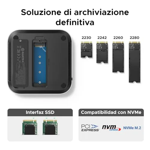 UGREEN ▫️ Estação de ligação USB 4.0 a 40 Gbps, compatível com o Mac Mini M4 e M4 Pro 7