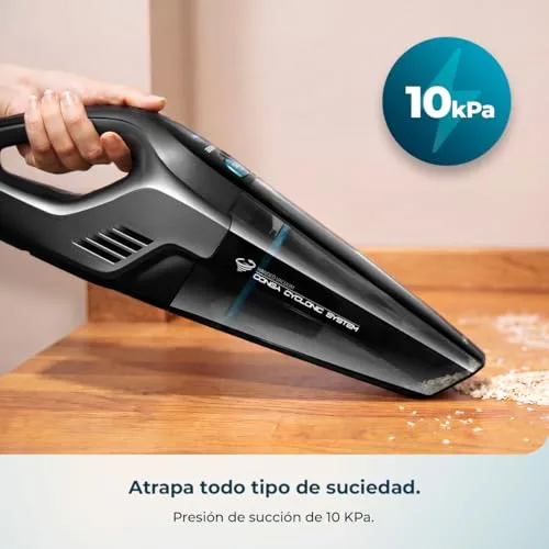Cecotec ▫️ Aspirador de mão sem fio Conga Immortal Extremesuction 22,2 Animal Hand Neo. 150 W, bateria de 22,2 V, 10 kPa, depósito de 500 ml, filtro de alta eficiência, acessório para pêlos de animais 3