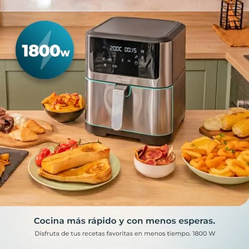 Cecotec ▫️ Fritadeira de ar quente Cecofry Supreme 8000 Hot de 8 L, 1800 W 3