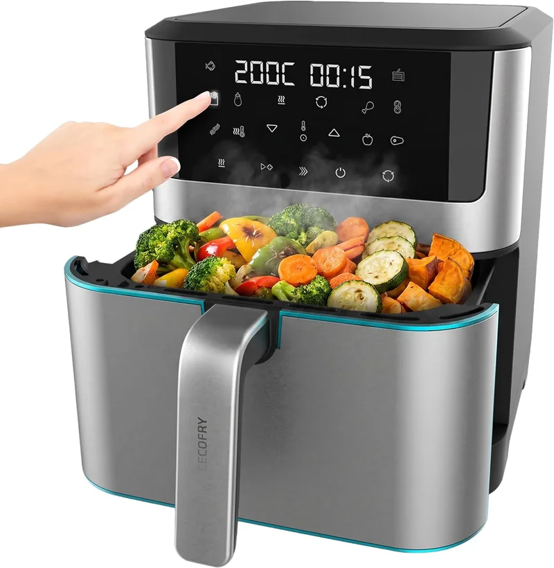 Cecotec ▫️ Fritadeira de ar quente Cecofry Supreme 8000 Hot de 8 L, 1800 W