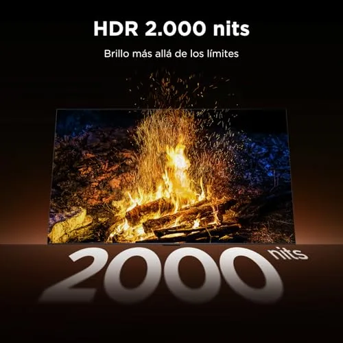 TCL ▫️ TV 55Q7D Pro 55” SQD-Mini LED, 4K HDR 2000 nits, 480 zonas de regulação de brilho, Google TV, Dolby Vision IQ e Atmos, 2.1 Onkyo, 144 Hz, Apple AirPlay 2 e Alexa 6