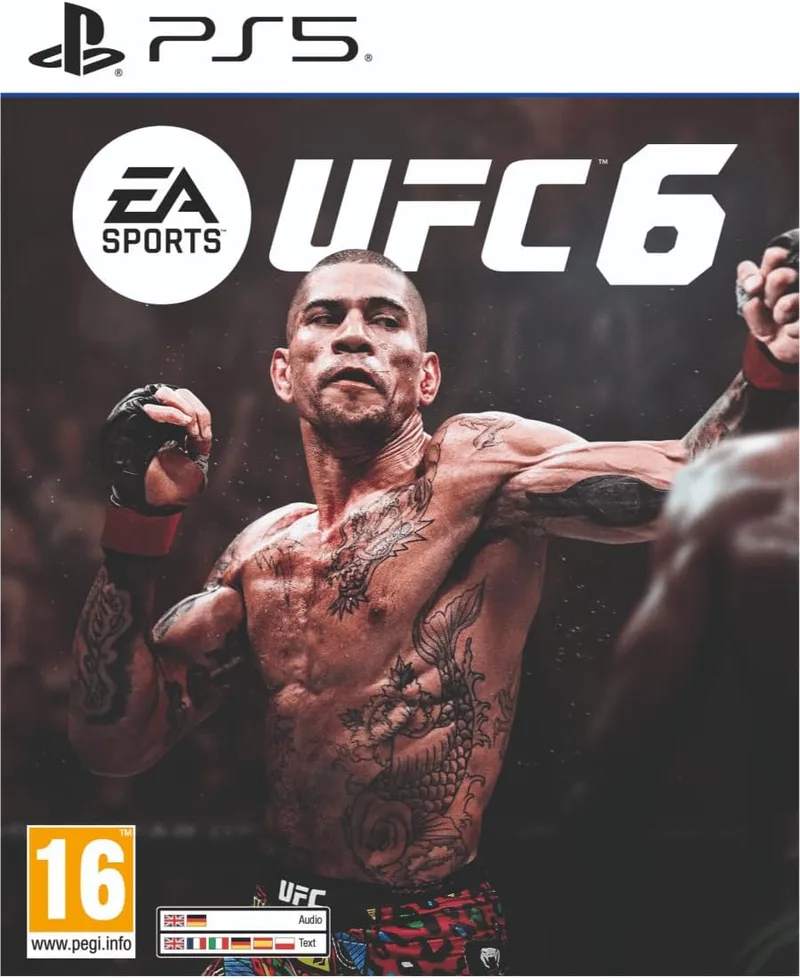 Electronic Arts ▫️ EA Sports UFC 6 Edição Standard para PlayStation 5 | Disco | Jogos | Multilingue