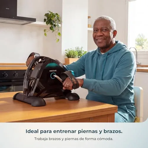 Cecotec ▫️ Pedais Estáticos Drumfit Cycle Compact Neo. Compactos, níveis de resistência reguláveis manualmente, funcionamento simples e intuitivo, ecrã LCD, peso máximo de 100 kg 2