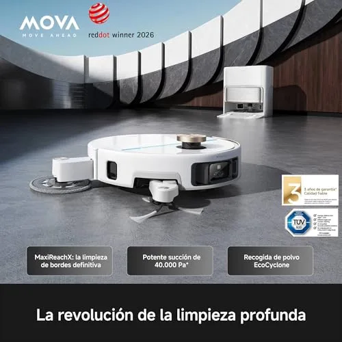 MOVA ▫️ dreame V70 Ultra Complete, Aspirador robô, Branco 2