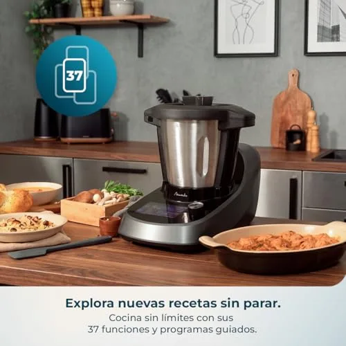 Cecotec ▫️ Robô de cozinha tátil com 37 funções: Mambo Touch Daily 3