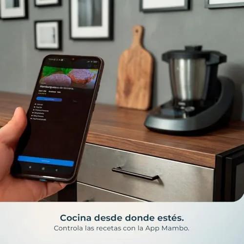 Cecotec ▫️ Robô de cozinha tátil com 37 funções: Mambo Touch Daily 4
