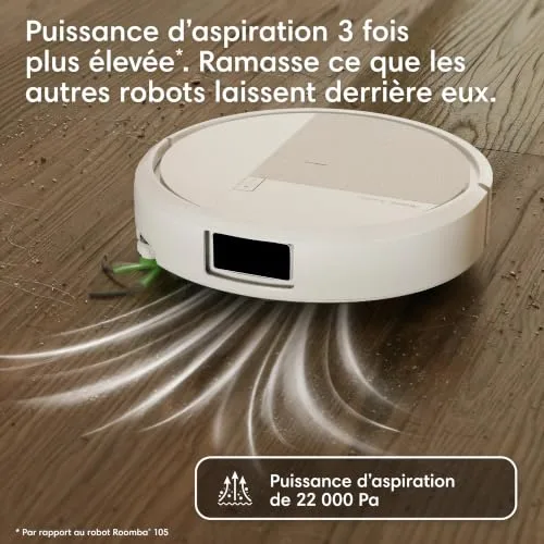 iRobot ▫️ Roomba Plus 515 Combo Base AutoWash multifuncional e autolimpante, 22 000 Pascais, esfregona extensível, esfregonas DualClean eleváveis, lavagem e secagem com calor, Clearview LiDAR, autonomia de 90 dias, branco 5