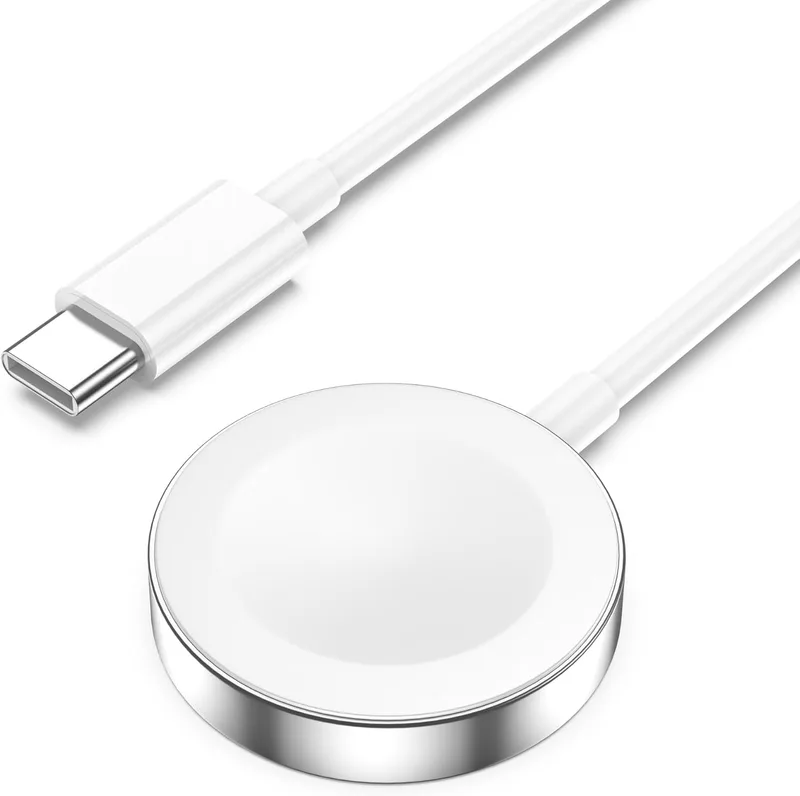 BSTOEM ▫️ Carregador para Apple Watch, cabo de carregamento magnético sem fios rápido USB-C portátil, compatível com iWatch Series/Ultra/SE/11/10/9/8/7/6/5/4/3/2/1 (1 m)