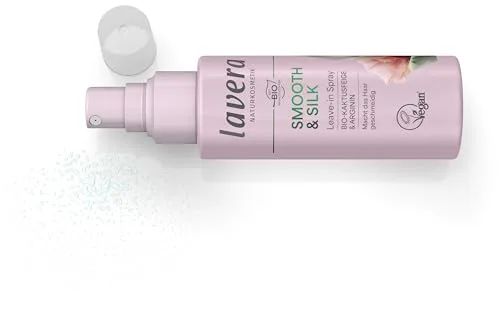 lavera ▫️ Leave In Spray Smooth & Silk - Sem silicones - Efeito anti-frizz imediato - para um cabelo saudável e brilhante - vegan - cosmética natural - 100 ml 3